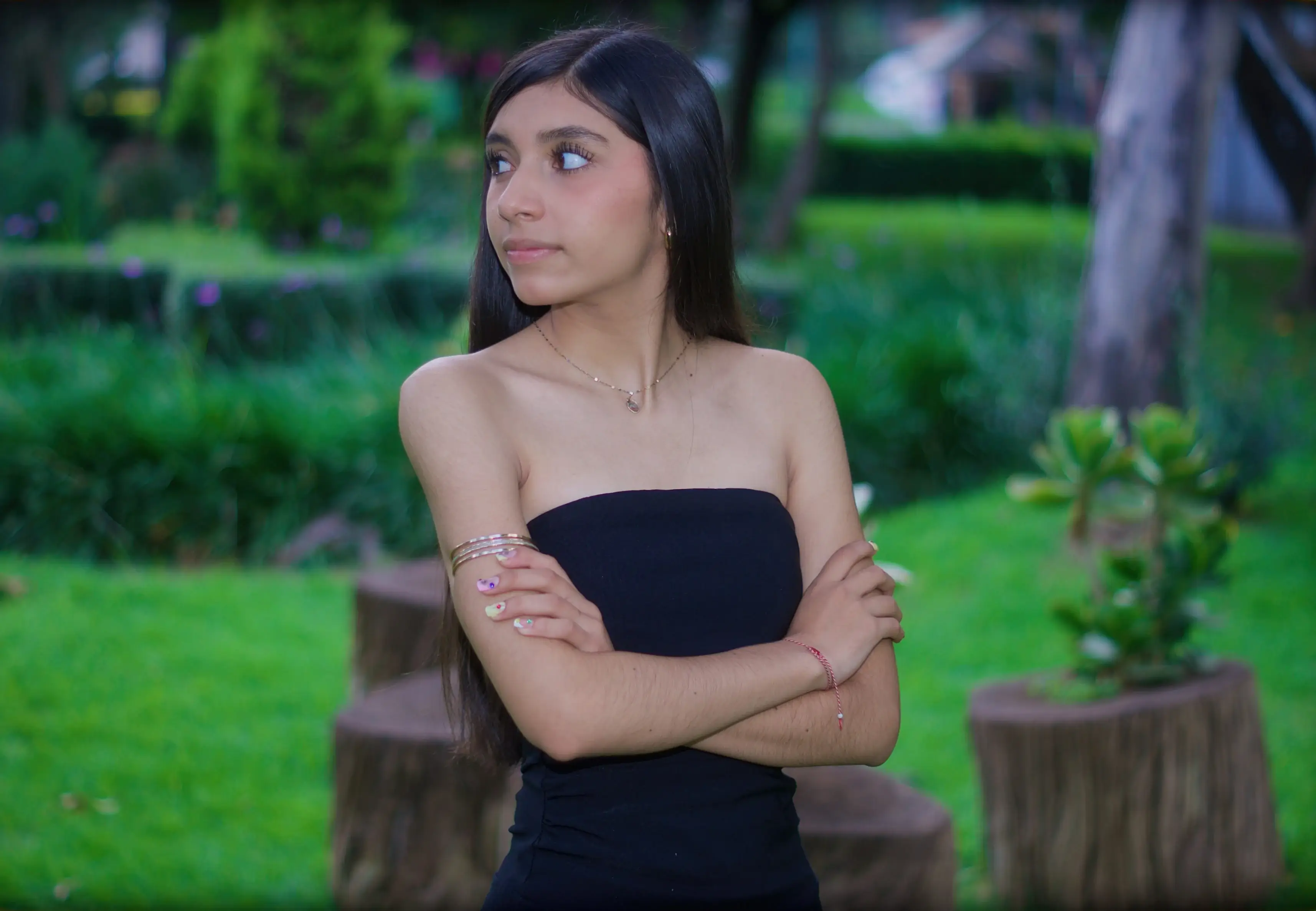Retrato de Natalia con corona